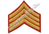 Uniform Accessories Machine Embroidery Chevrons